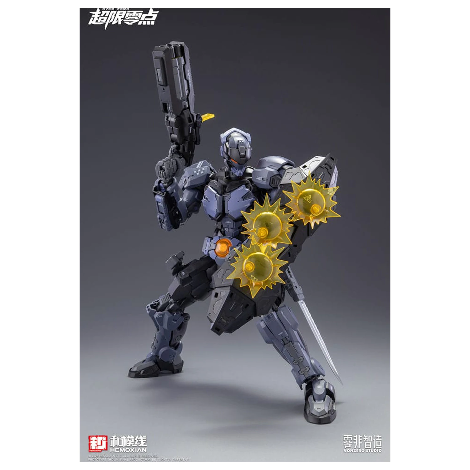 Original Character Over Zero Series Model Kit 1/10 Baki 21 cm produktová fotografia