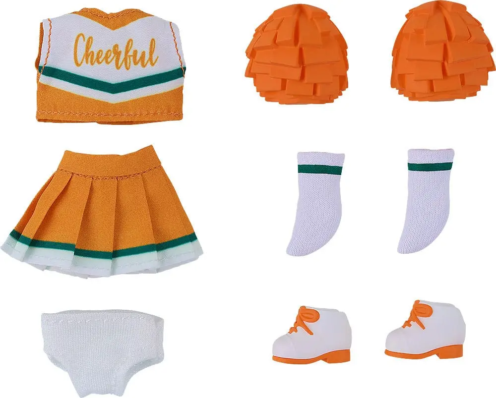 Originálne časti postáv pre Nendoroid Doll figúrky Set oblečenia: Cheerleader (Oranžová) produktová fotografia
