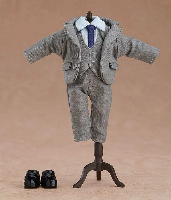 Originálne diely postavy pre Nendoroid Doll figúrky, súprava oblečenia: Oblek (sivý) (Re-Run) produktová fotografia