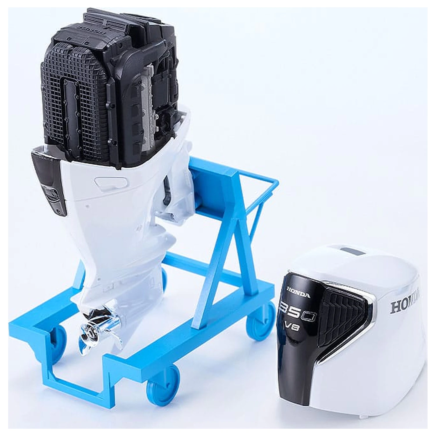 Original Character PLAMAX Plastová modelová súprava MF-97 minimum factory Minori with Honda BF350 Grand Prix White 10 cm produktová fotografia