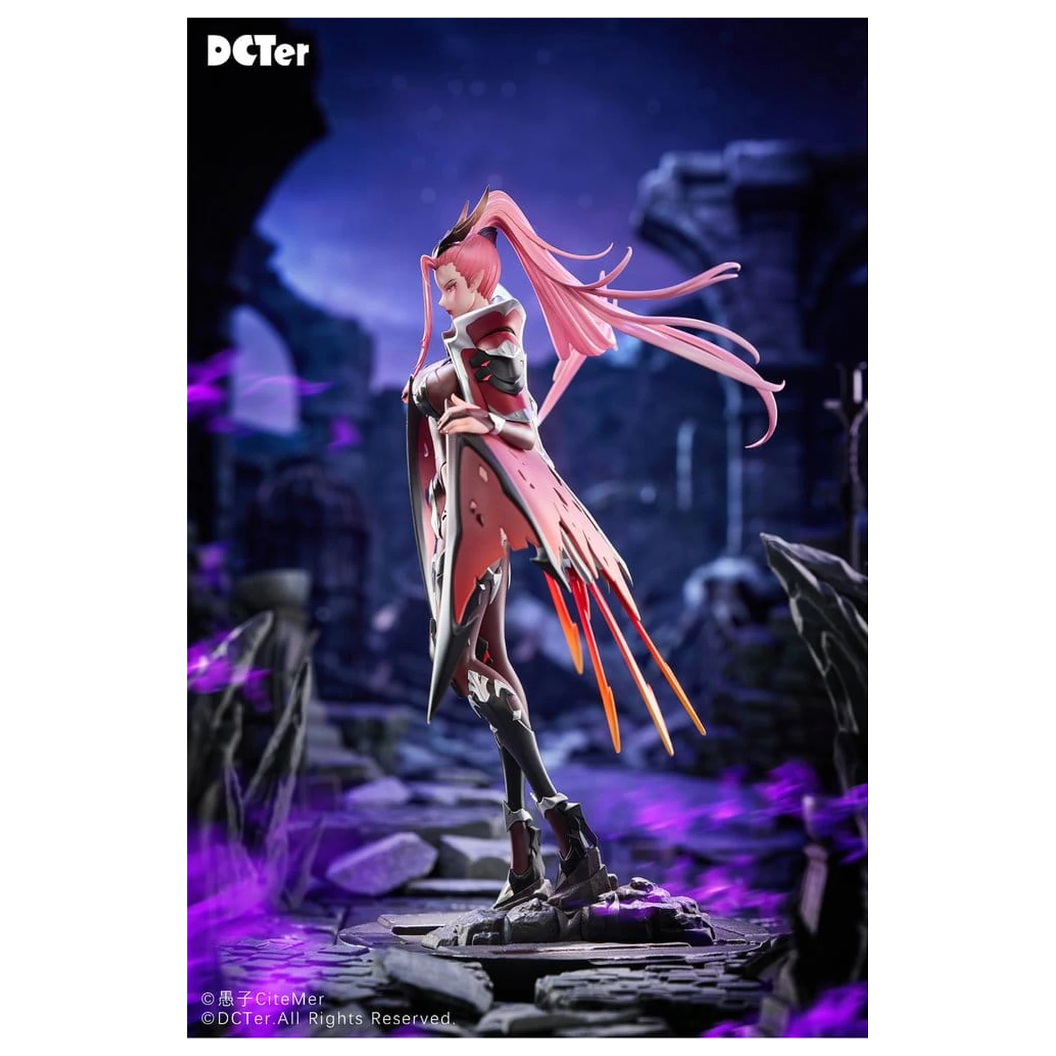 Originálna postava PU figúrka 1/7 Heslion Draco Bellatrix Feminina 27 cm produktová fotografia