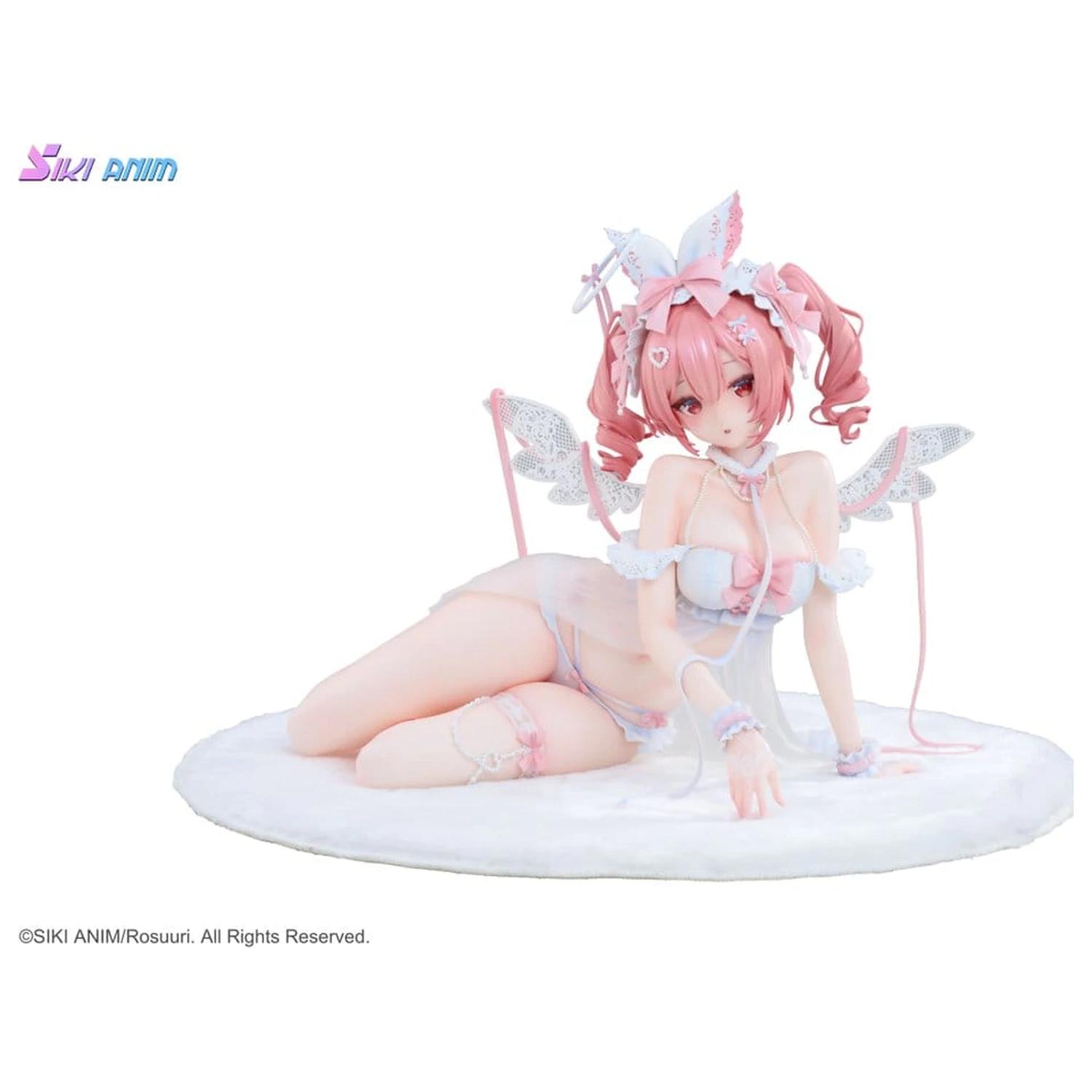 Original Character PVC figúrka 1/4 White Rabbit Rosu Angel Ver. Illustrated by Rosuuri 23 cm produktová fotografia