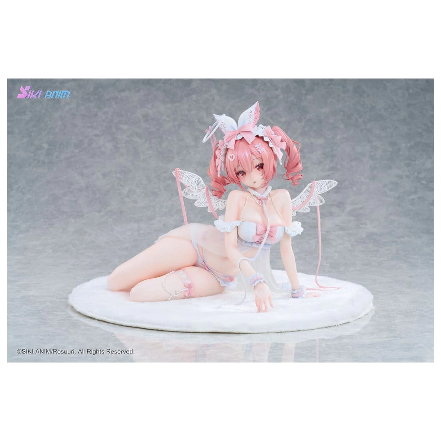 Original Character PVC figúrka 1/4 White Rabbit Rosu Angel Ver. Illustrated by Rosuuri Bonus Edition 23 cm produktová fotografia