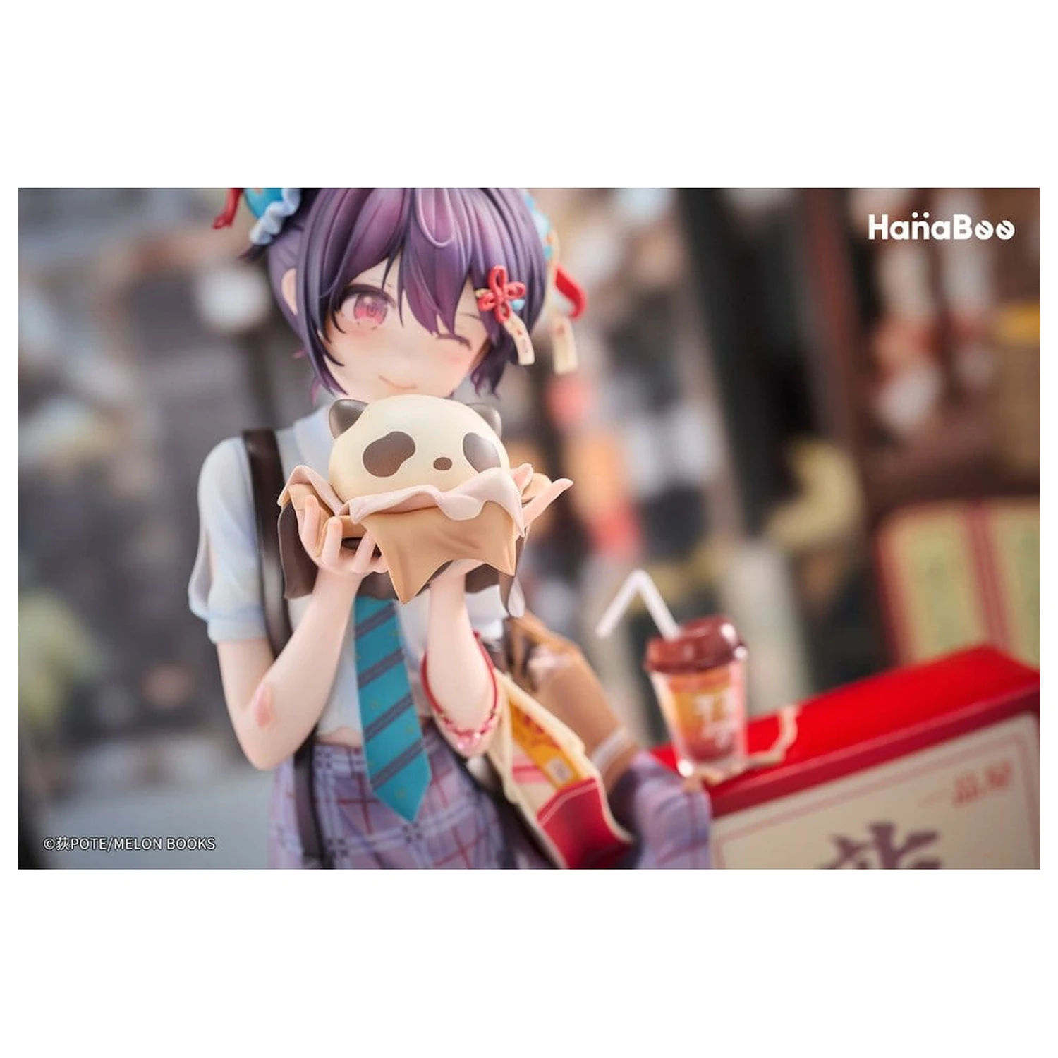 Original Character PVC figúrka 1/6 Panda Nikuman-chan Deluxe Edition 26 cm produktová fotografia
