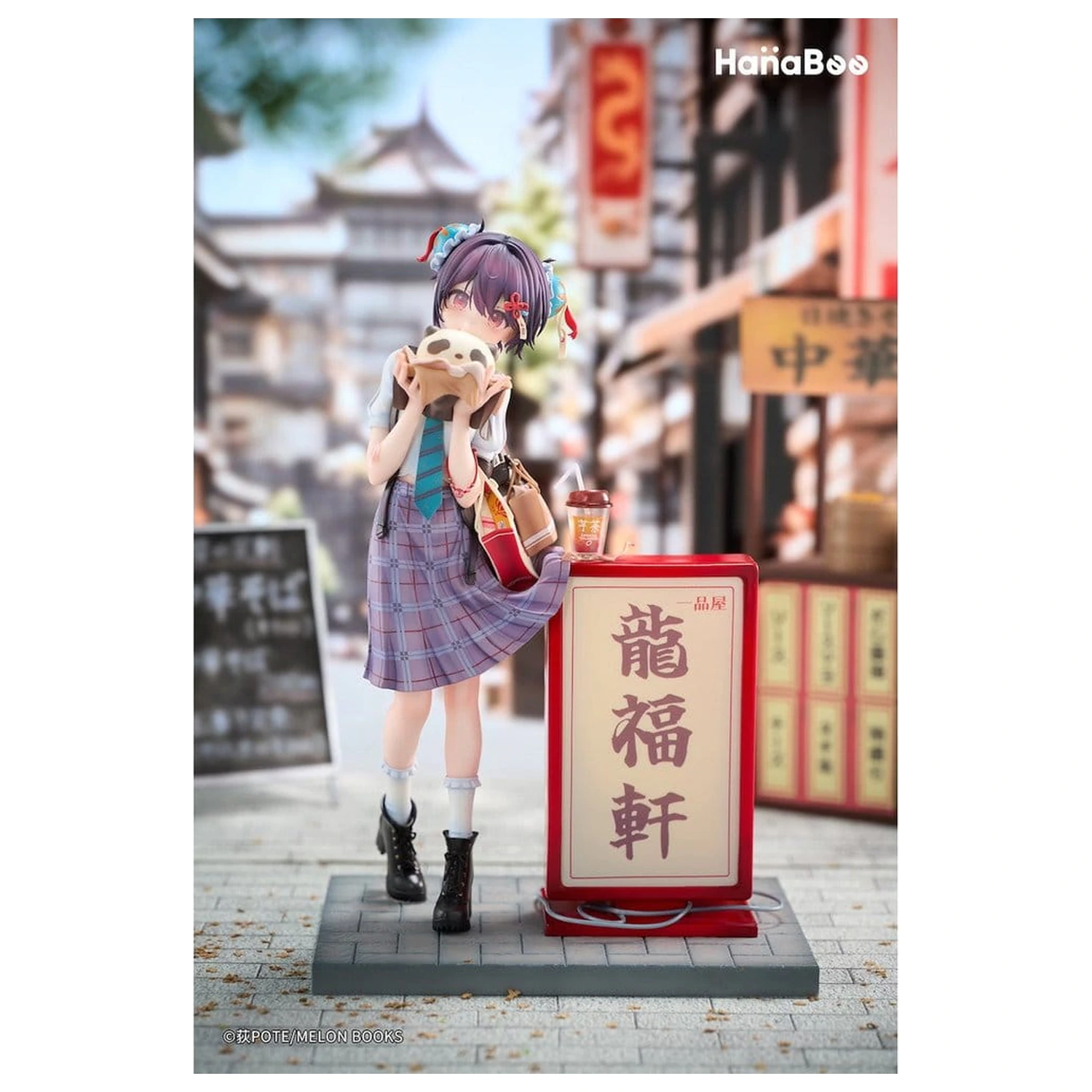 Original Character PVC figúrka 1/6 Panda Nikuman-chan Illustrated by Ogipote 26 cm produktová fotografia