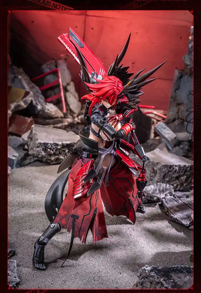 Original Character Seamless Action Figure 1/9 Wolf-Mastiff Force Karas Samurai 20 cm produktová fotografia