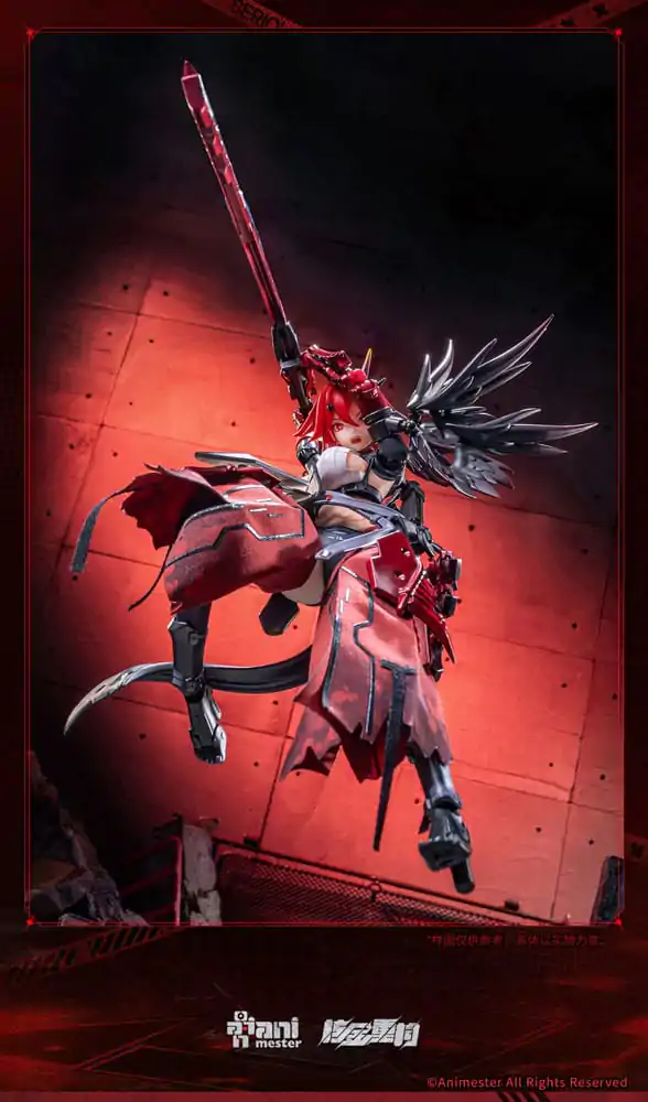 Original Character Seamless Action Figure 1/9 Wolf-Mastiff Force Karas Samurai 20 cm produktová fotografia