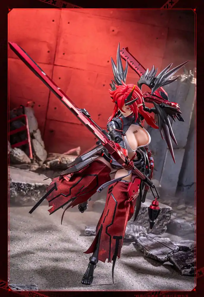 Original Character Seamless Action Figure 1/9 Wolf-Mastiff Force Karas Samurai 20 cm produktová fotografia