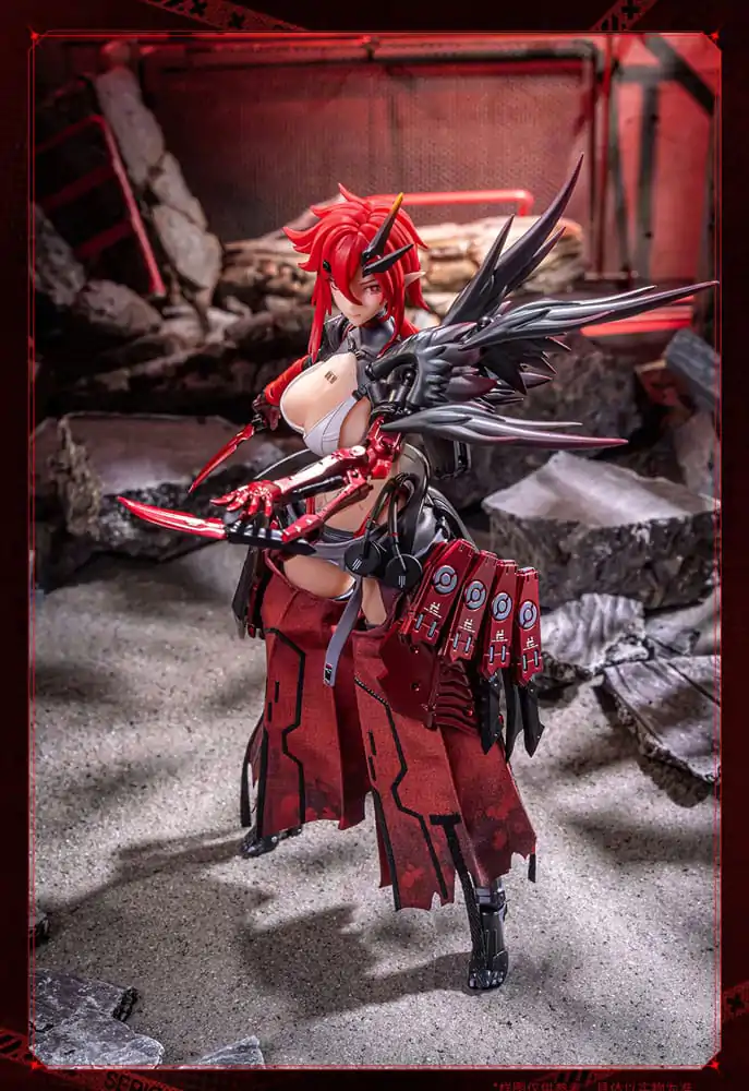 Original Character Seamless Action Figure 1/9 Wolf-Mastiff Force Karas Samurai 20 cm produktová fotografia