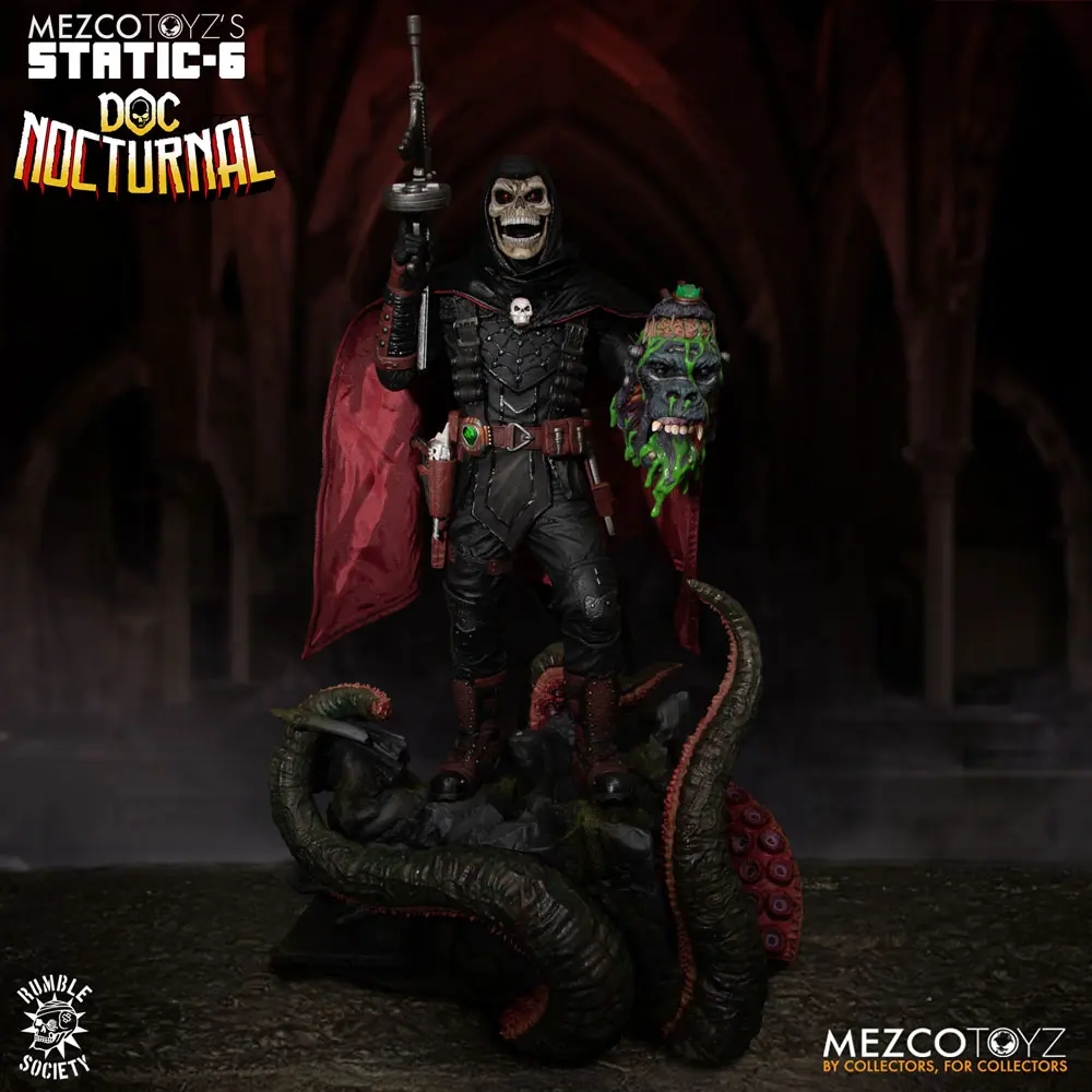 Original Character Static-6 PVC soška 1/6 Rumble Society - Doc Nocturnal 38 cm termékfotó