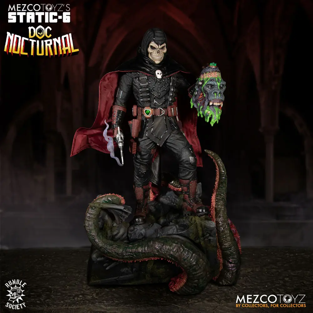 Original Character Static-6 PVC soška 1/6 Rumble Society - Doc Nocturnal 38 cm termékfotó