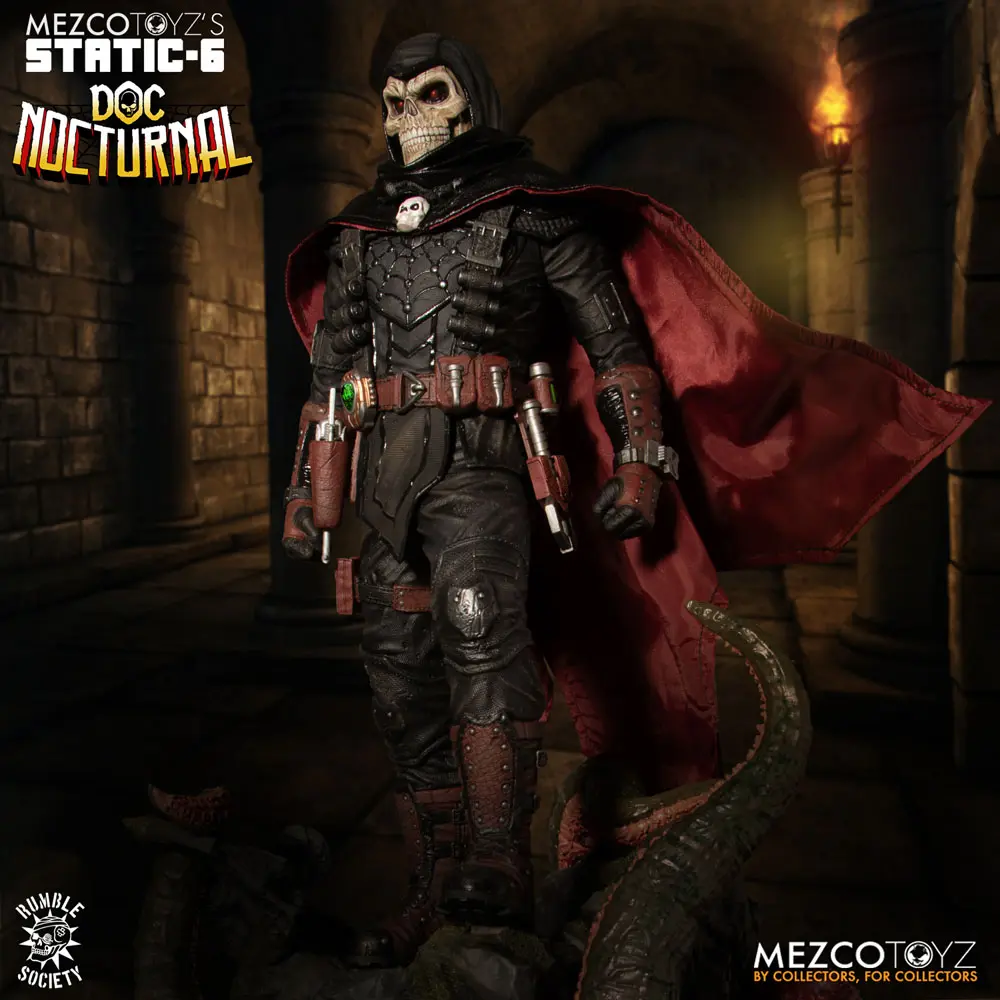 Original Character Static-6 PVC soška 1/6 Rumble Society - Doc Nocturnal 38 cm termékfotó