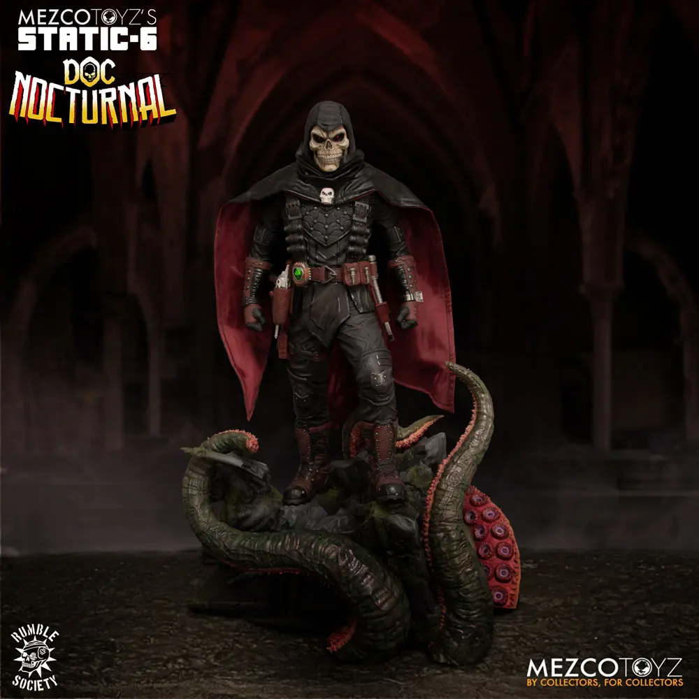 Original Character Static-6 PVC soška 1/6 Rumble Society - Doc Nocturnal 38 cm termékfotó