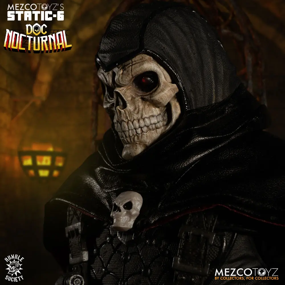 Original Character Static-6 PVC soška 1/6 Rumble Society - Doc Nocturnal 38 cm termékfotó