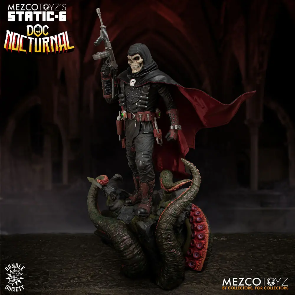 Original Character Static-6 PVC soška 1/6 Rumble Society - Doc Nocturnal 38 cm termékfotó