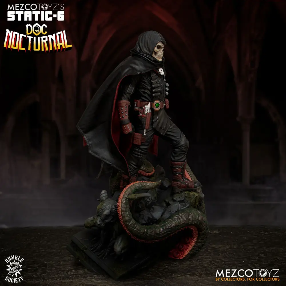 Original Character Static-6 PVC soška 1/6 Rumble Society - Doc Nocturnal 38 cm termékfotó