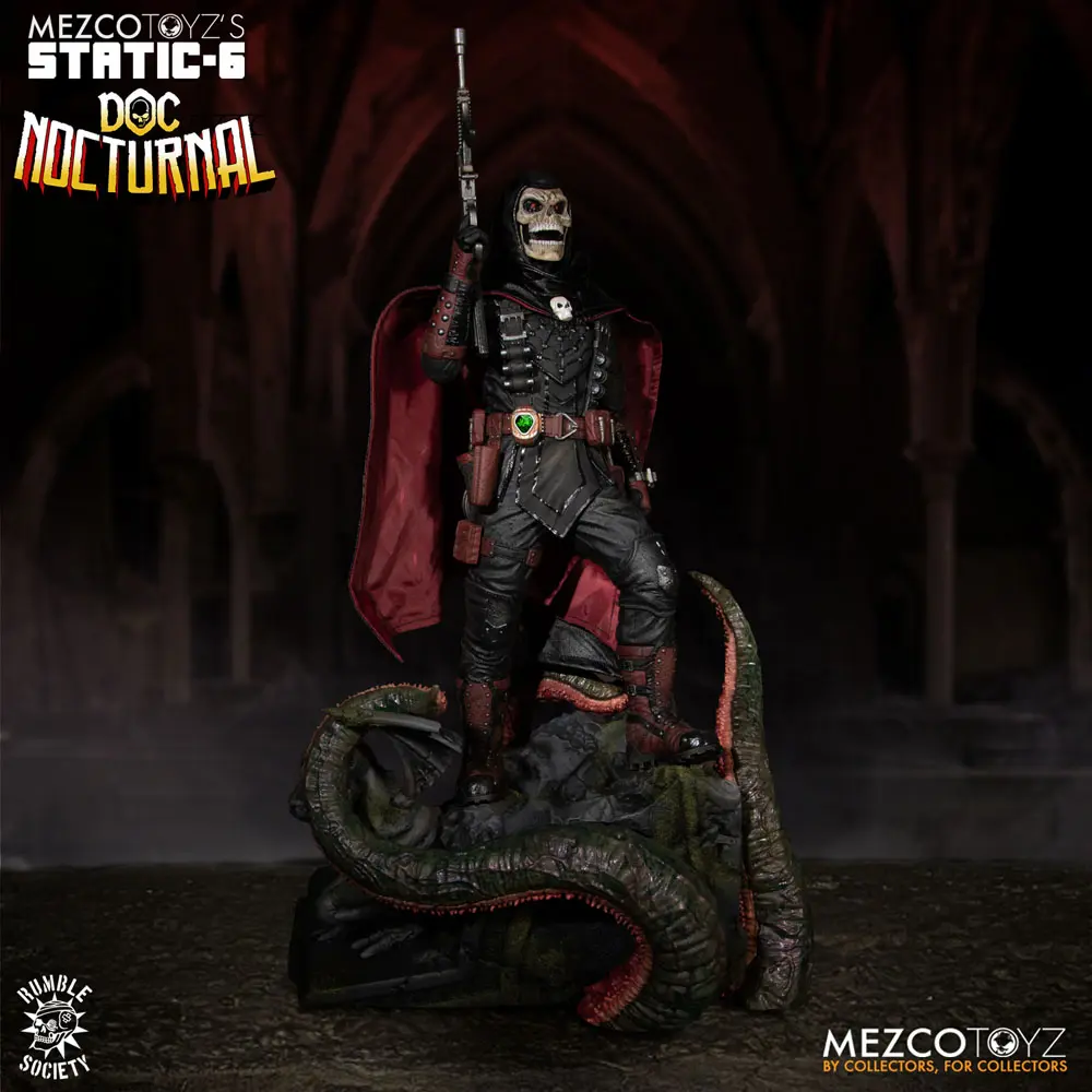 Original Character Static-6 PVC soška 1/6 Rumble Society - Doc Nocturnal 38 cm termékfotó