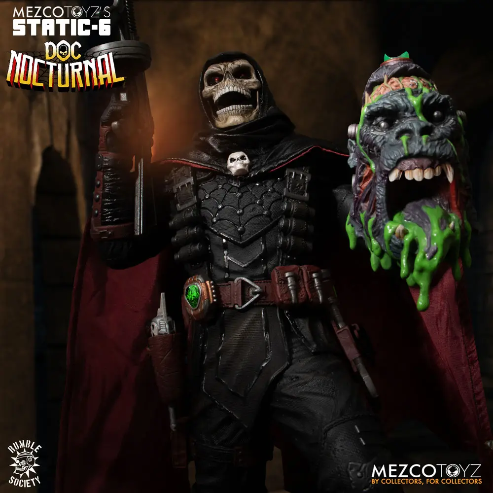 Original Character Static-6 PVC soška 1/6 Rumble Society - Doc Nocturnal 38 cm termékfotó