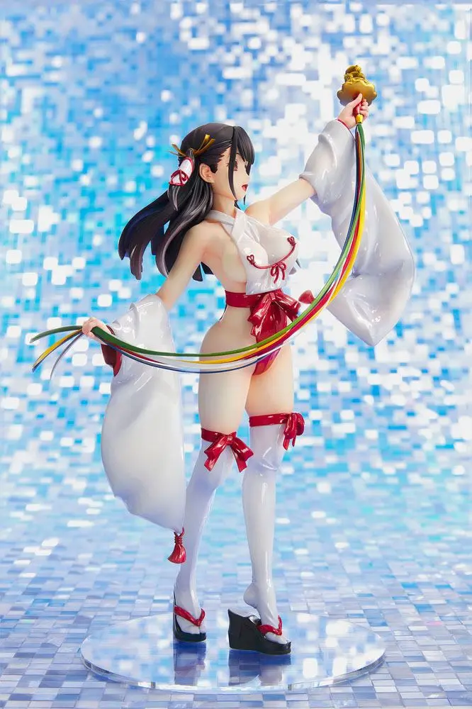 Original Character PVC Socha Tight na Oshigoto #2 - Shrine Maiden Akane Kagura 25 cm produktová fotografia