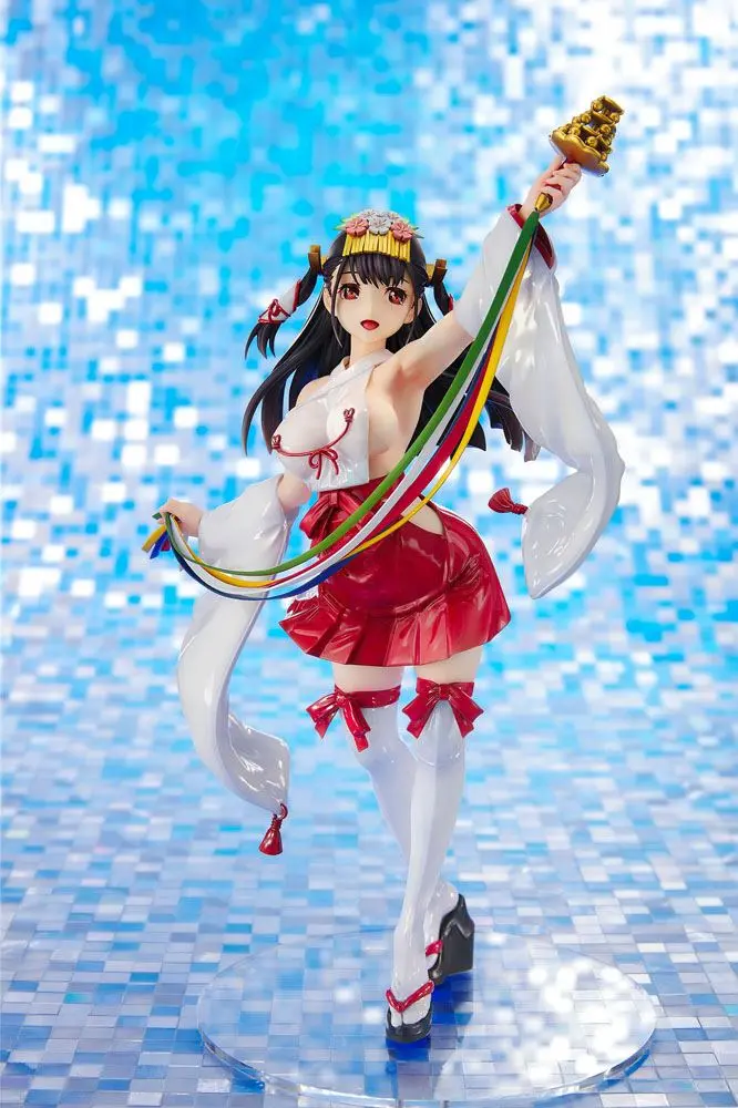 Original Character PVC Socha Tight na Oshigoto #2 - Shrine Maiden Akane Kagura 25 cm produktová fotografia
