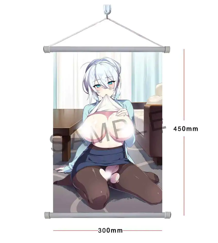 Originálna ilustrácia Socha 1/4 Snow Woman Yukino Mifuyu Sitting Yukino 23 cm produktová fotografia