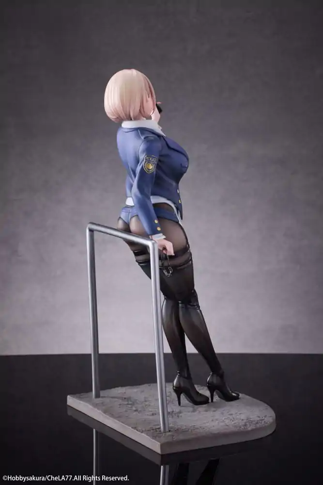 Originálna ilustrácia PVC socha 1/6 Naughty Police Woman Illustration by CheLA77 Limited Edition 27 cm produktová fotografia