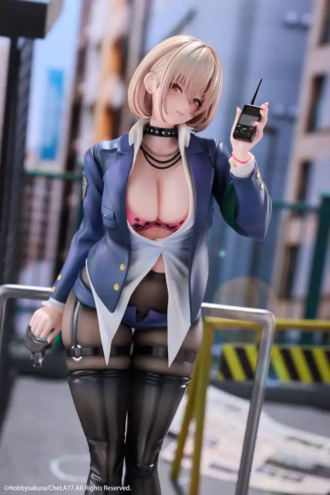 Originálna ilustrácia PVC socha 1/6 Naughty Police Woman Illustration by CheLA77 Limited Edition 27 cm produktová fotografia