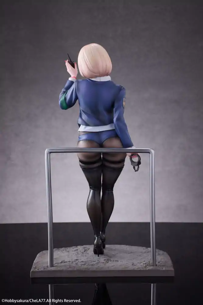 Originálna ilustrácia PVC socha 1/6 Naughty Police Woman Illustration by CheLA77 Limited Edition 27 cm produktová fotografia