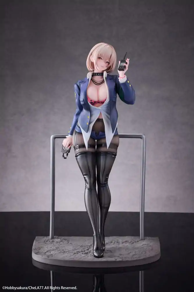Originálna ilustrácia PVC socha 1/6 Naughty Police Woman Illustration by CheLA77 Limited Edition 27 cm produktová fotografia