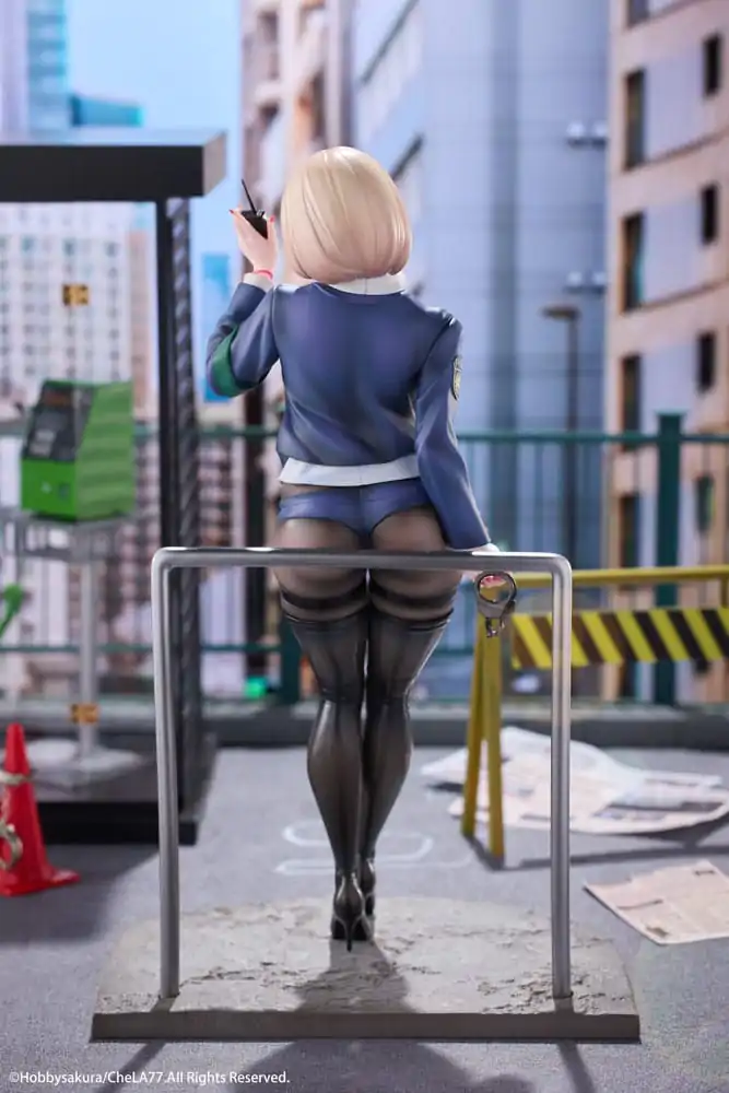 Originálna ilustrácia PVC socha 1/6 Naughty Police Woman Illustration by CheLA77 Limited Edition 27 cm produktová fotografia