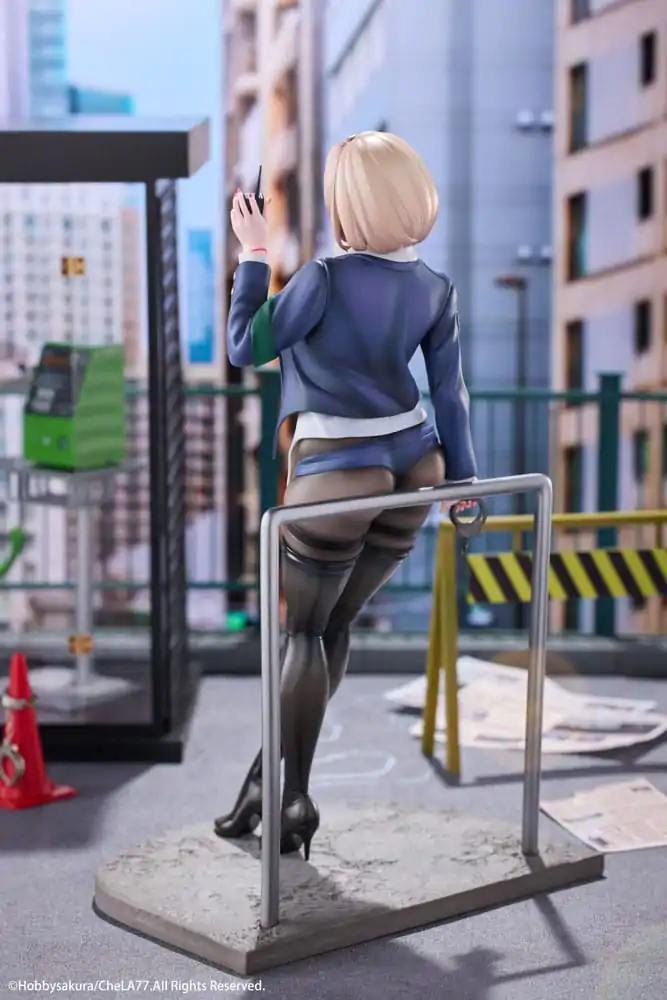 Originálna ilustrácia PVC socha 1/6 Naughty Police Woman Illustration by CheLA77 Limited Edition 27 cm produktová fotografia
