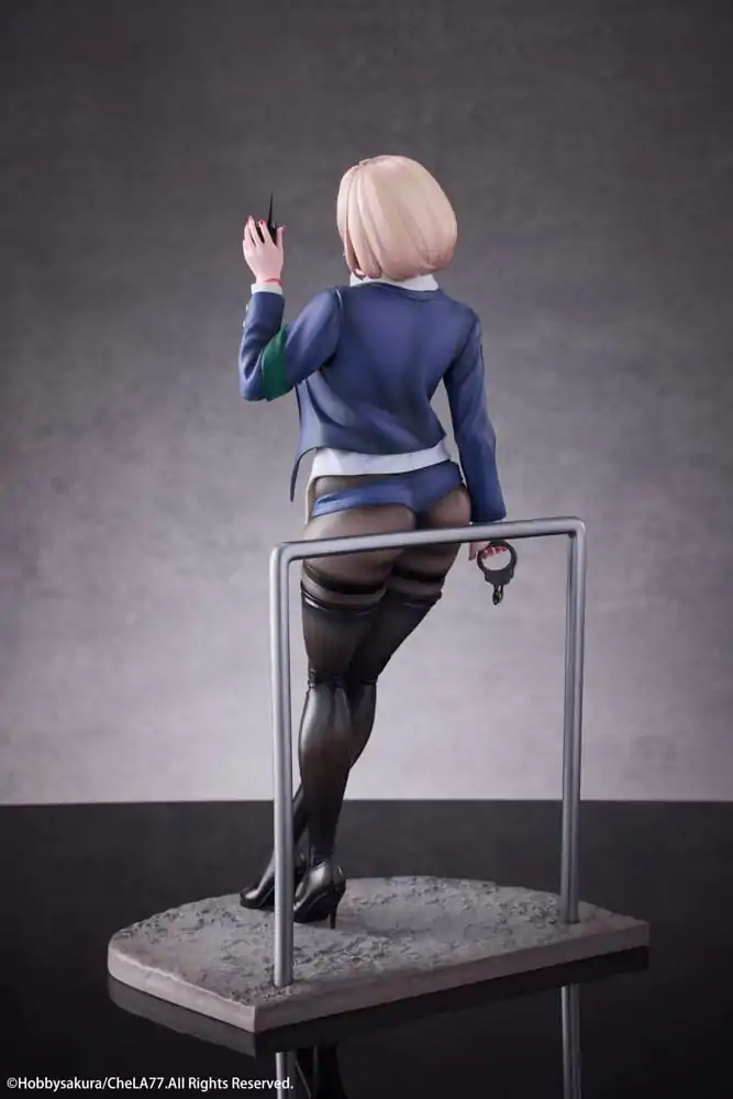Originálna ilustrácia PVC socha 1/6 Naughty Police Woman Illustration by CheLA77 Limited Edition 27 cm produktová fotografia