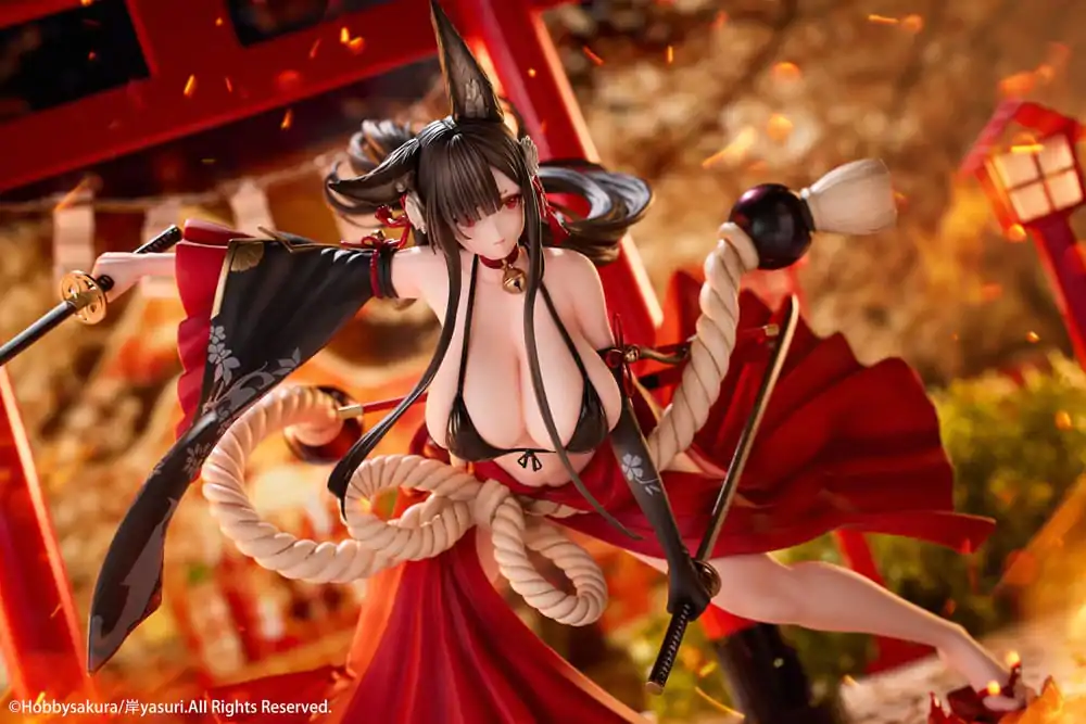 Originálna ilustrácia PVC socha 1/7 Ying Mo illustration by Kishi yasuri 25 cm produktová fotografia