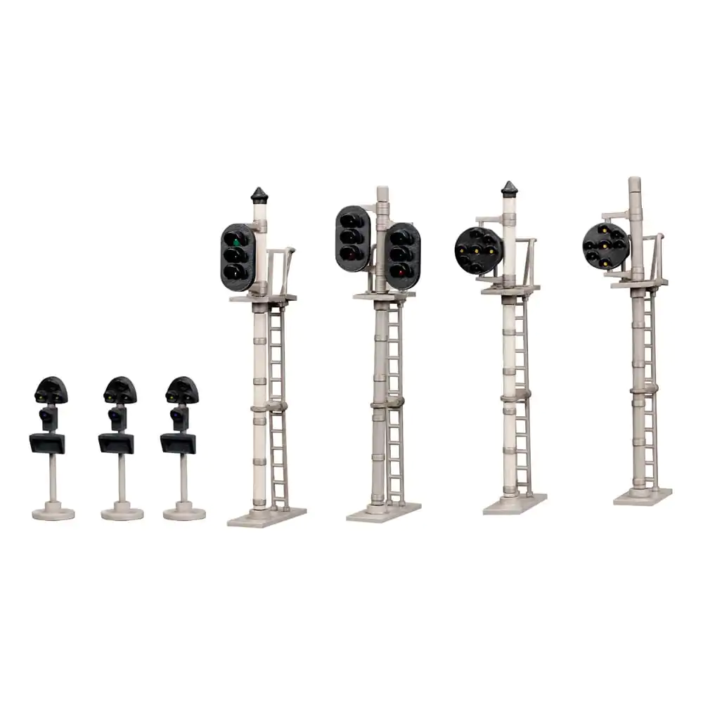 Originálna ilustrácia 1/80 Plastic Model Kit 1/80 Železničný signalizačný set (re-run) 9 cm produktová fotografia