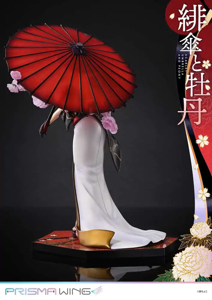 Originálna ilustrácia od Fuzichoco Prisma Wing PVC figúrka 1/7 Scarlet Umbrella And Peony 28 cm termékfotó