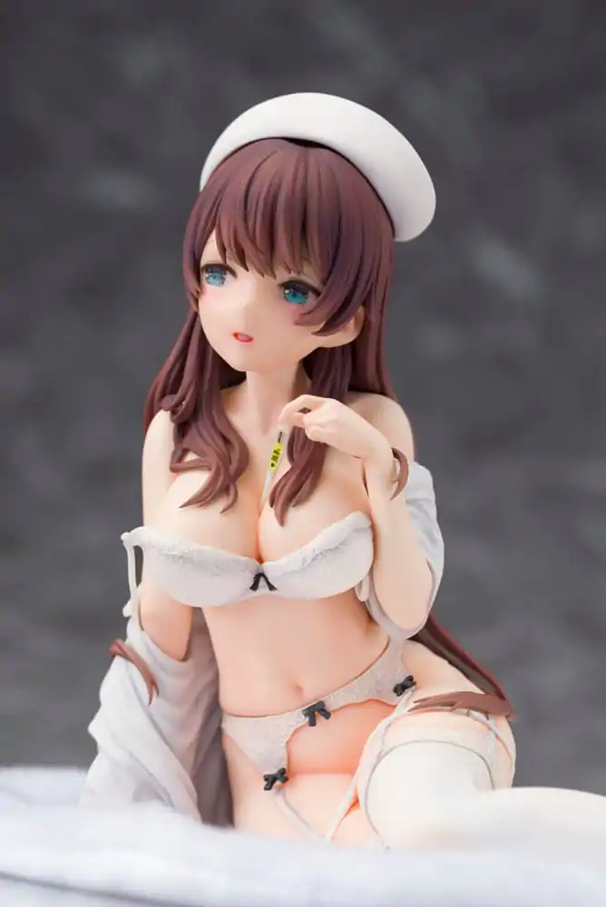 Originálna ilustrácia Vispo Statue 1/6 Nurse no!? Natsuho-san Onetsu Hakarimashoone 14 cm termékfotó