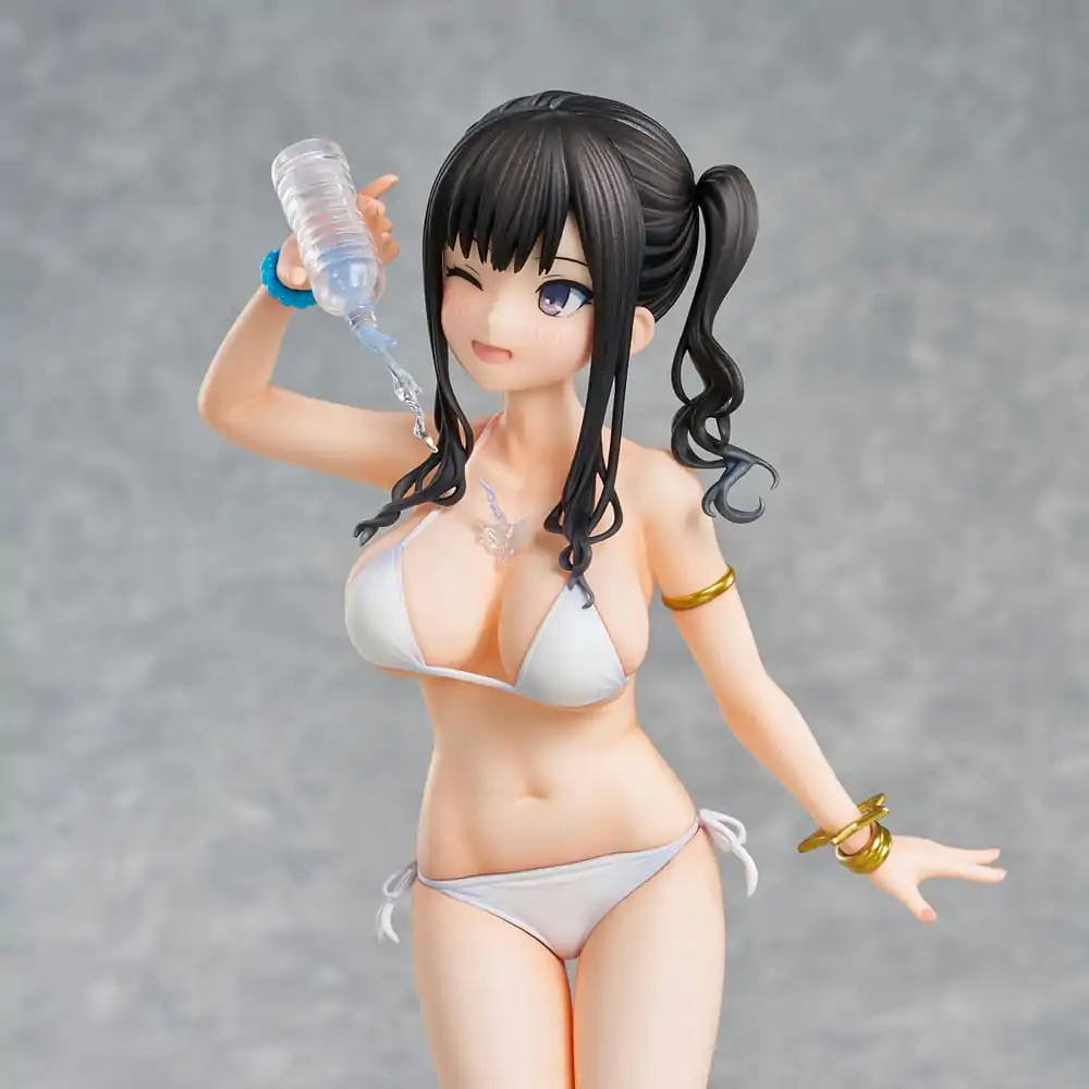 Originálna ilustrácia PVC Socha Kaede Illustration Miyuki Sasaki Summer Cloud White Bikini Ver. 25 cm produktová fotografia