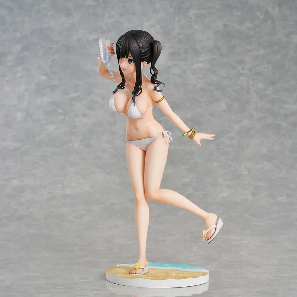 Originálna ilustrácia PVC Socha Kaede Illustration Miyuki Sasaki Summer Cloud White Bikini Ver. 25 cm produktová fotografia