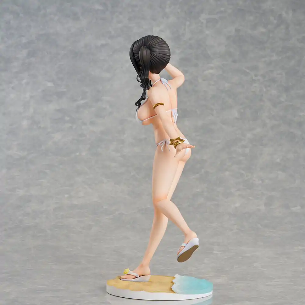 Originálna ilustrácia PVC Socha Kaede Illustration Miyuki Sasaki Summer Cloud White Bikini Ver. 25 cm produktová fotografia