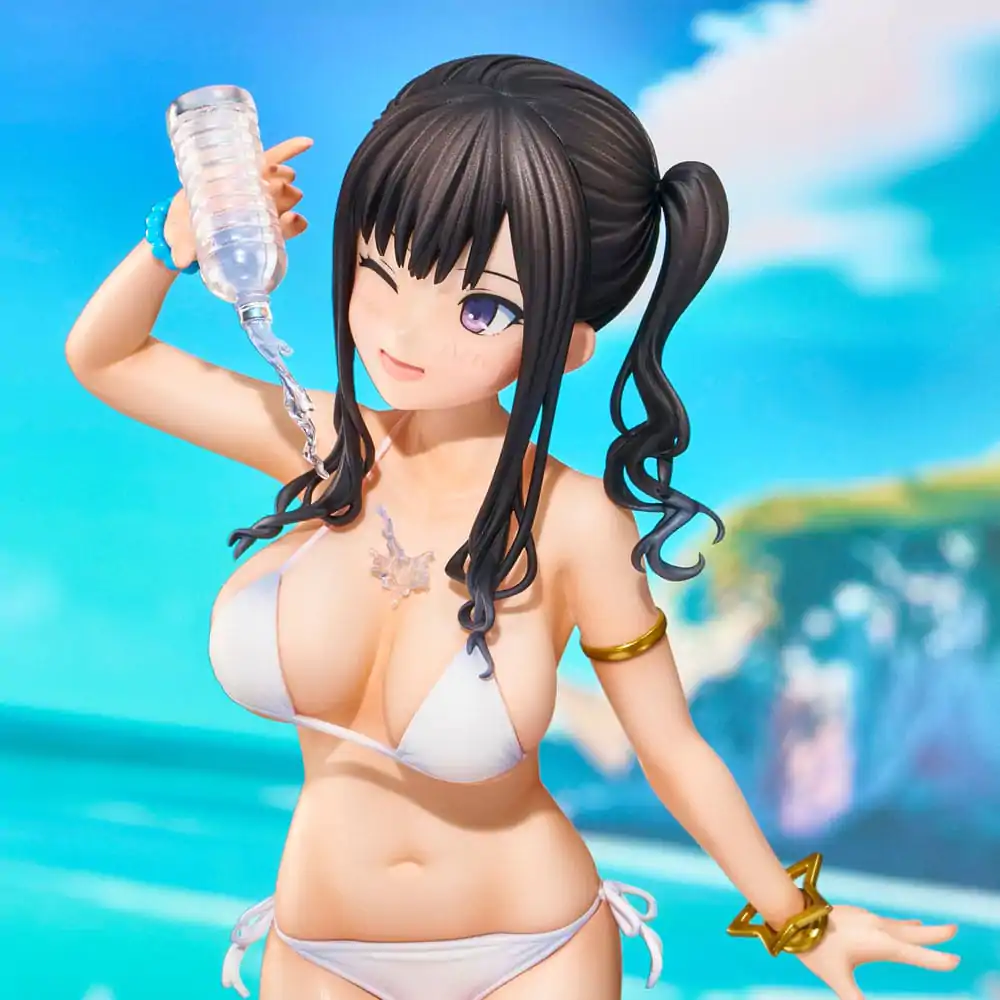 Originálna ilustrácia PVC Socha Kaede Illustration Miyuki Sasaki Summer Cloud White Bikini Ver. 25 cm produktová fotografia