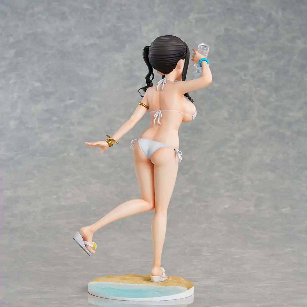 Originálna ilustrácia PVC Socha Kaede Illustration Miyuki Sasaki Summer Cloud White Bikini Ver. 25 cm produktová fotografia