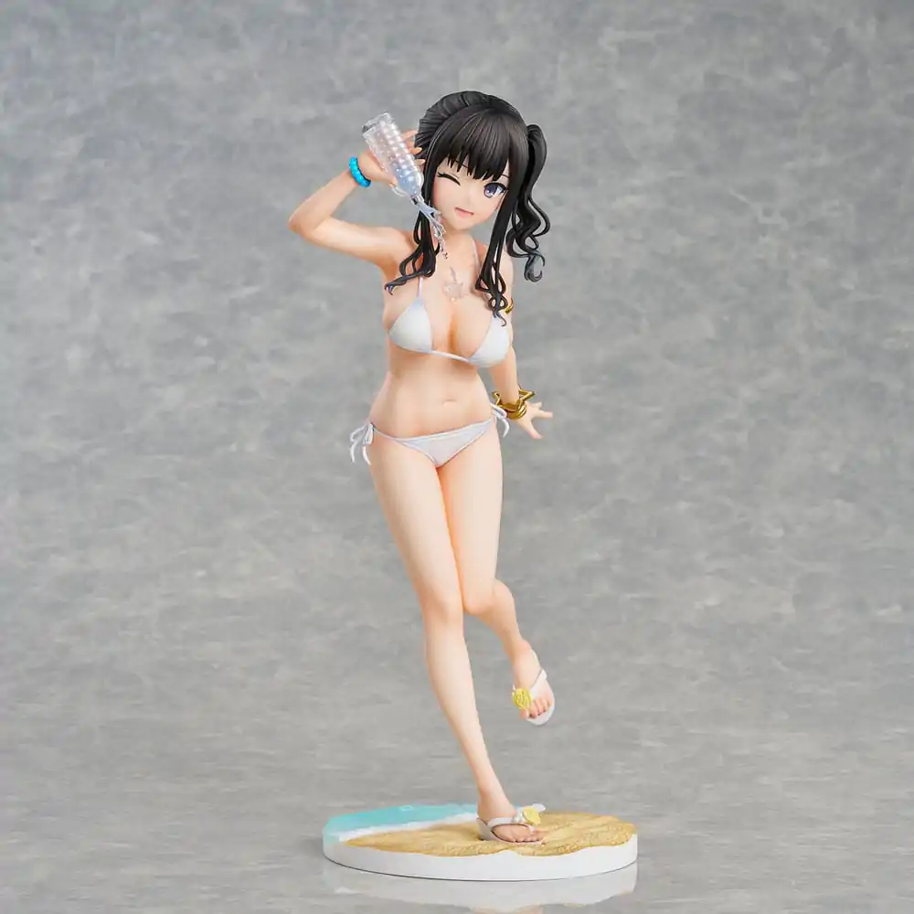 Originálna ilustrácia PVC Socha Kaede Illustration Miyuki Sasaki Summer Cloud White Bikini Ver. 25 cm produktová fotografia