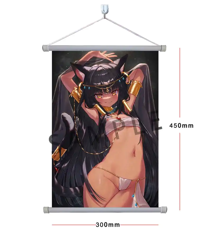 Originálna ilustrácia Socha 1/4 Bastet bohyne s ilustráciou od Nigi Komiya 40 cm produktová fotografia