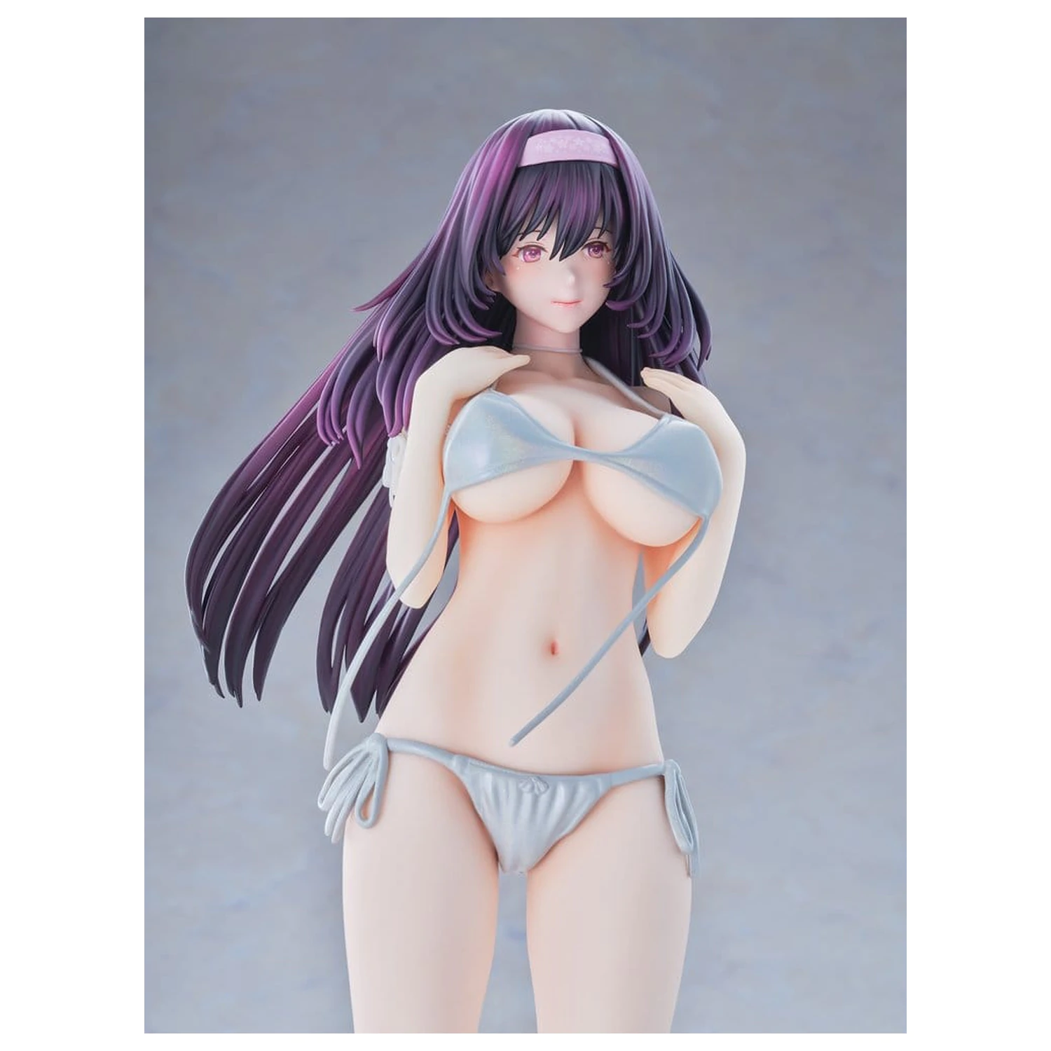Original Model Socha 1/5 Tomoe Sakura Swimsuit Black Hair Ver. Ilustrácia od Toshi Tsutakaze 32 cm produktová fotografia