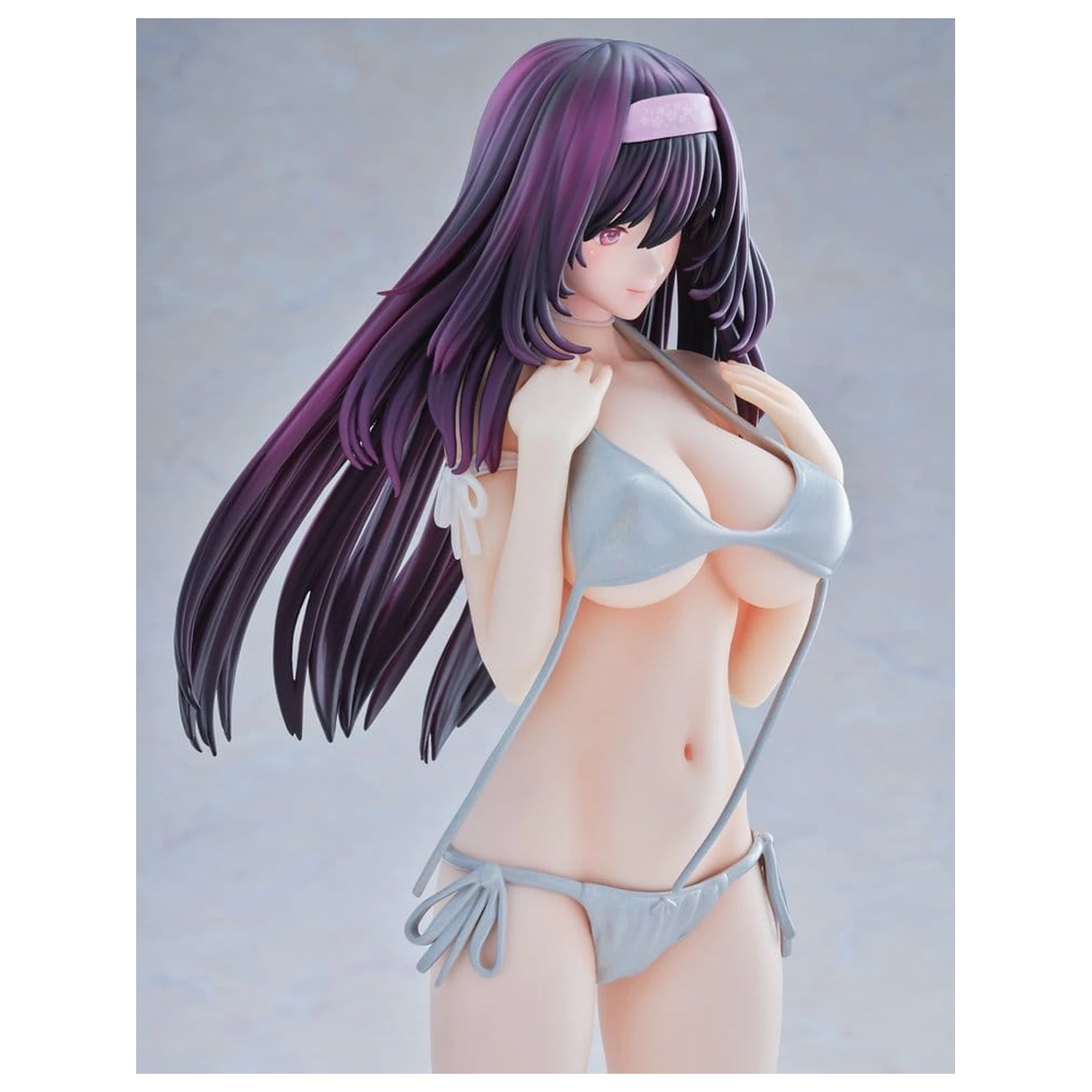 Original Model Socha 1/5 Tomoe Sakura Swimsuit Black Hair Ver. Ilustrácia od Toshi Tsutakaze 32 cm produktová fotografia