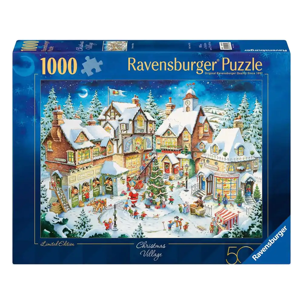 Original Ravensburger Quality Jigsaw Puzzle Christmas Village Limited Edition (1000 kusov) termékfotó