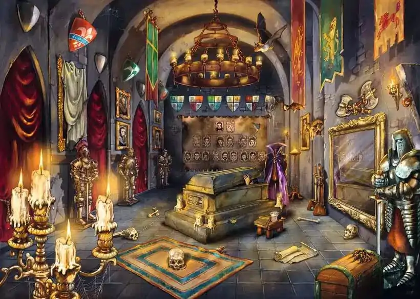 Originálna Ravensburger Quality Skladačka The Castle of the Vampire (1000 dielikov) produktová fotografia