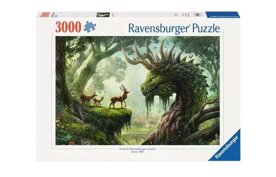Originálna Ravensburger Kvalita Puzzle The forest dragon awakens (3000 dielikov) produktová fotografia