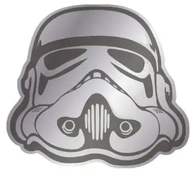 Original Stormtrooper Nástenné zrkadlo produktová fotografia