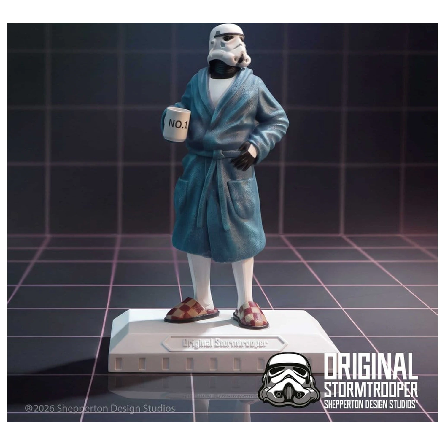 Original Stormtrooper Figure Off Duty 18 cm produktová fotografia